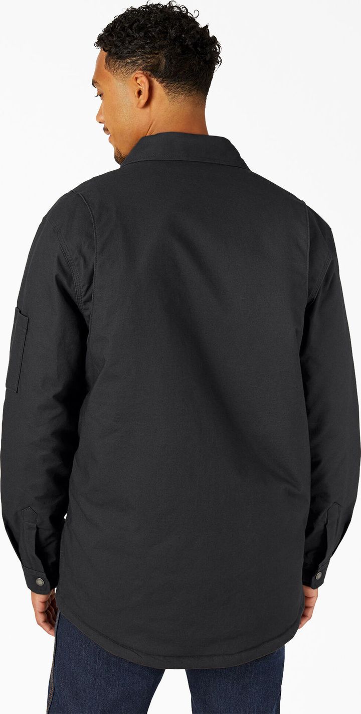 Men's Flex Duck Shirt Jacket Black Dickies