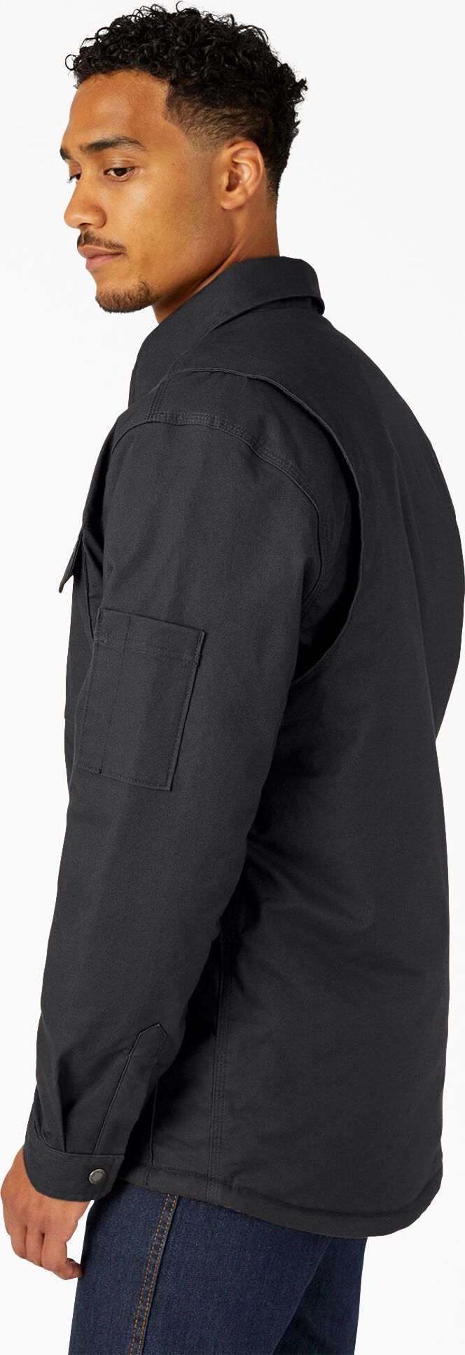 Men's Flex Duck Shirt Jacket Black Dickies