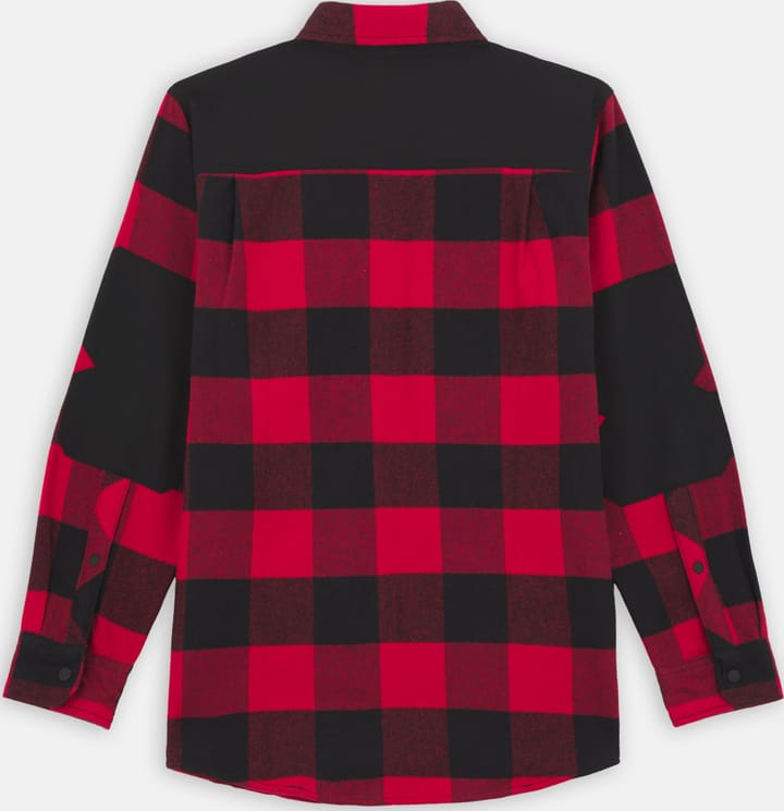 Men's Performance Heavy Flannel Check Shirt Red/Black Dickies