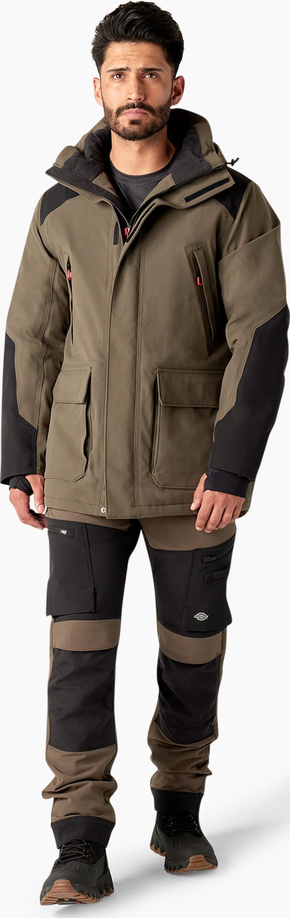 Men's Protect Extreme Insulated Puffer Parka Moss/Black Dickies