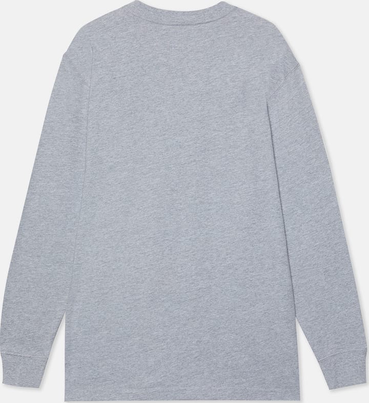 Men's Pocket Tee Long Sleeve Heather Grey Dickies