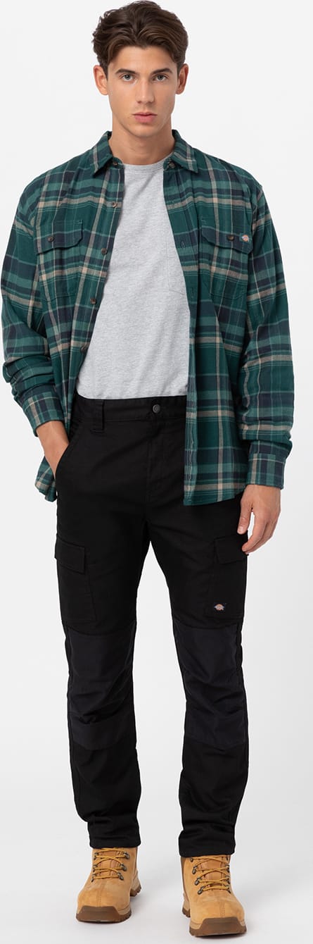 Dickies Men's Tech Duck Trousers 2.0 Rinsed Black Dickies Dickies Men's Tech Duck Trousers 2.0 Rinsed Black Dickies