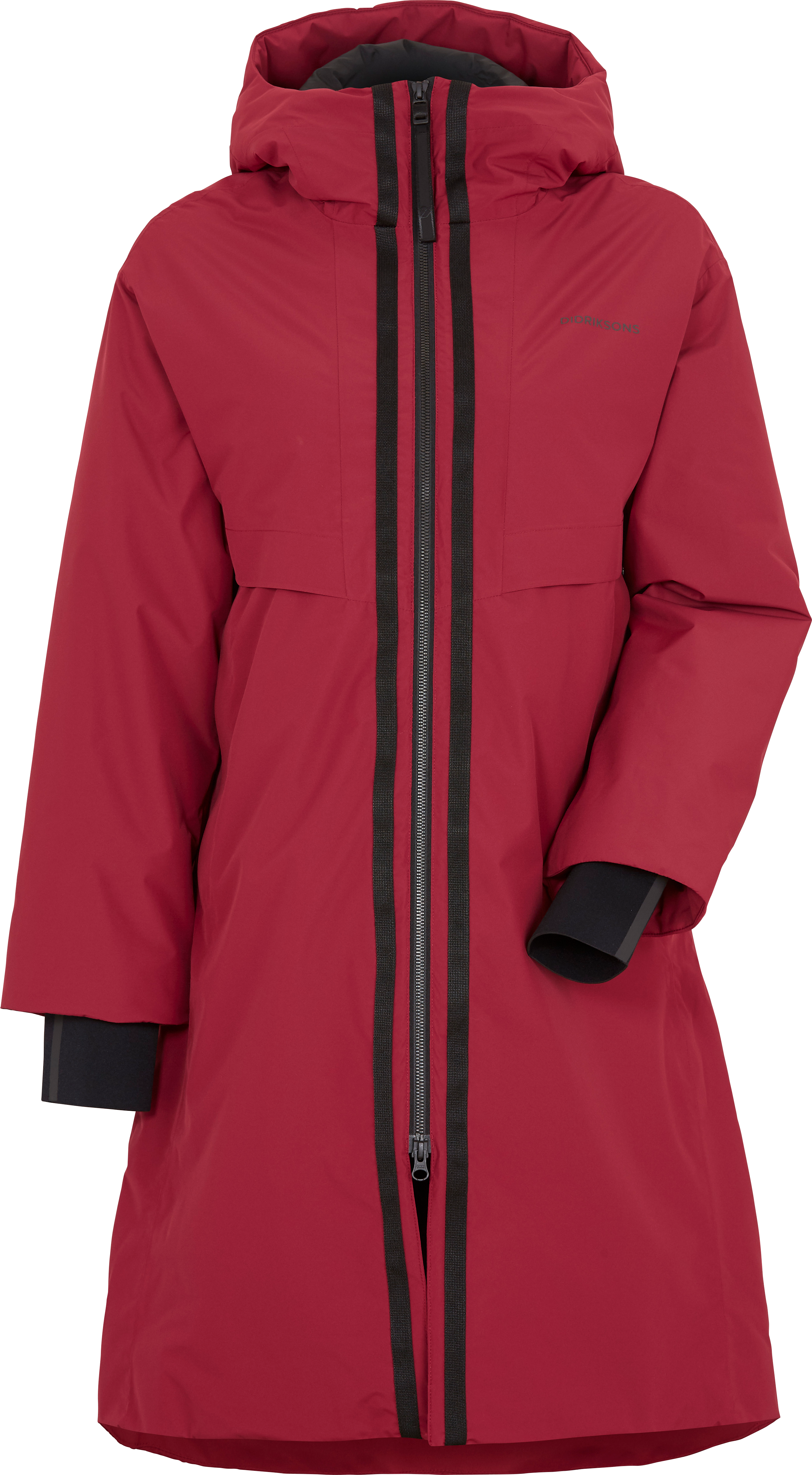 Didriksons Aino Women's Parka 4 Ruby Red Syntetfyllda parkas 36