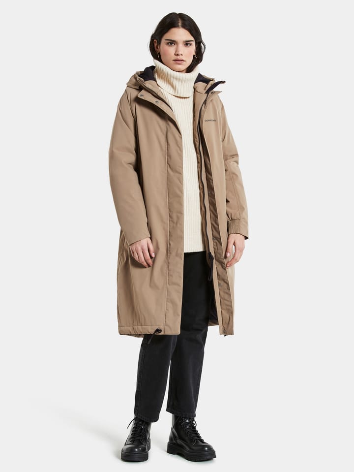 Women's Alicia Parka Long 2 Beige Didriksons