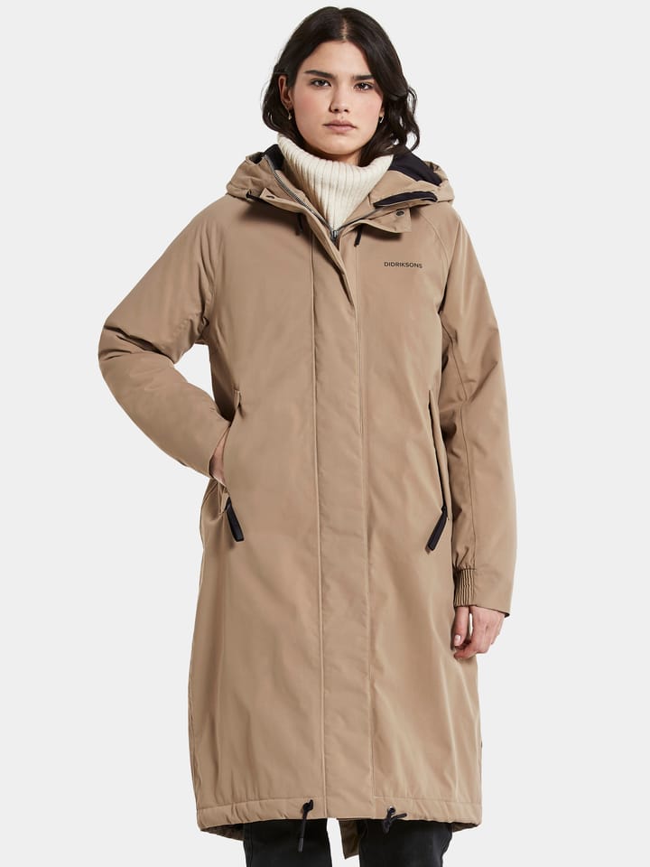 Women's Alicia Parka Long 2 Beige Didriksons