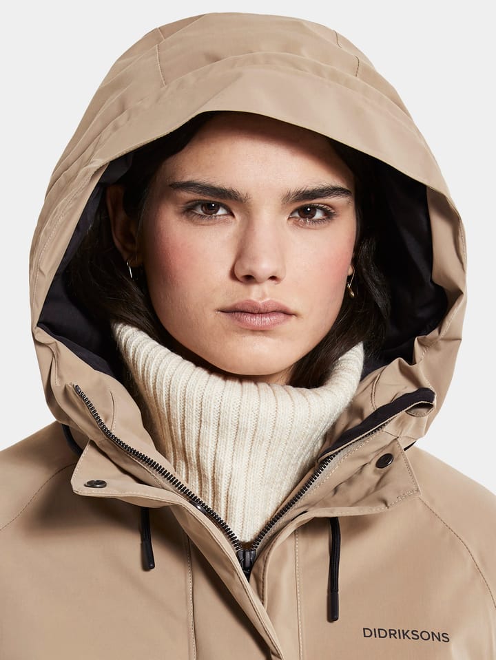 Women's Alicia Parka Long 2 Beige Didriksons