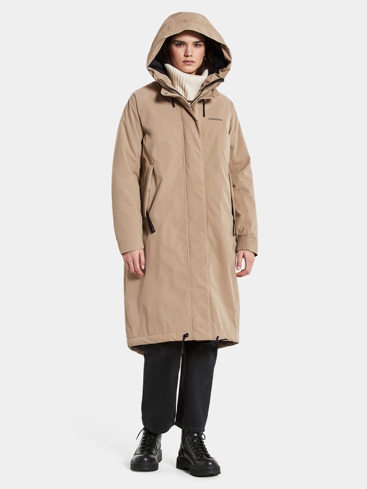 Women's Alicia Parka Long 2 Beige Didriksons