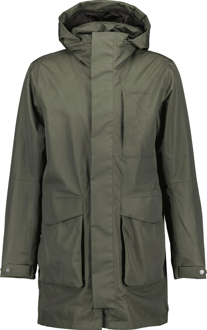 Didriksons Men's Andreas Parka Deep Green Didriksons