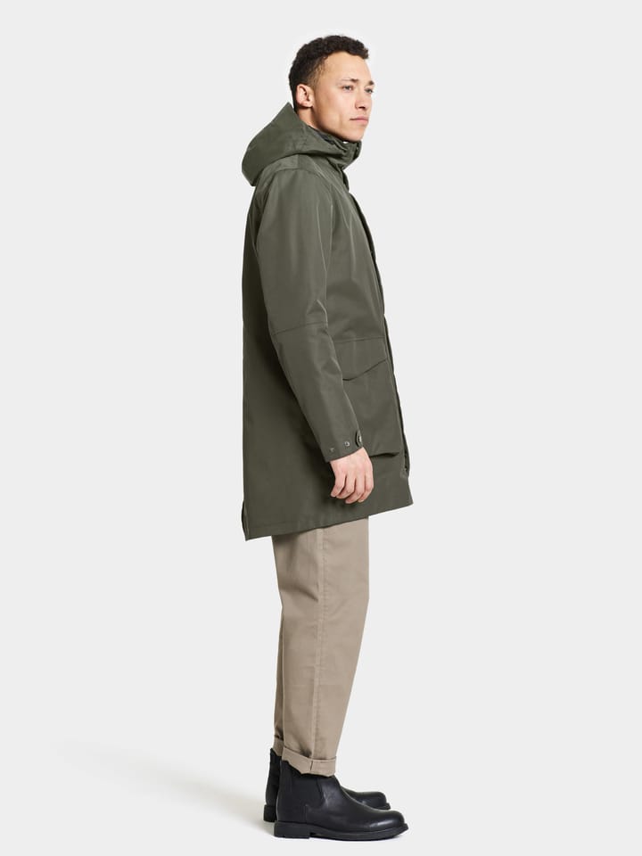 Didriksons Men's Andreas Parka Deep Green Didriksons