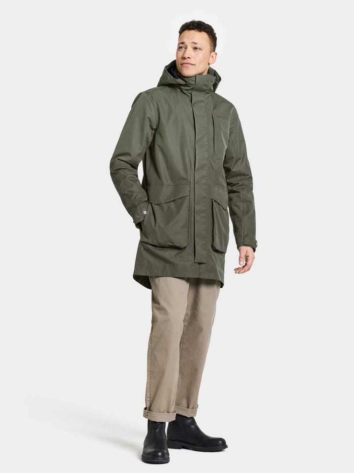 Didriksons Men's Andreas Parka Deep Green Didriksons