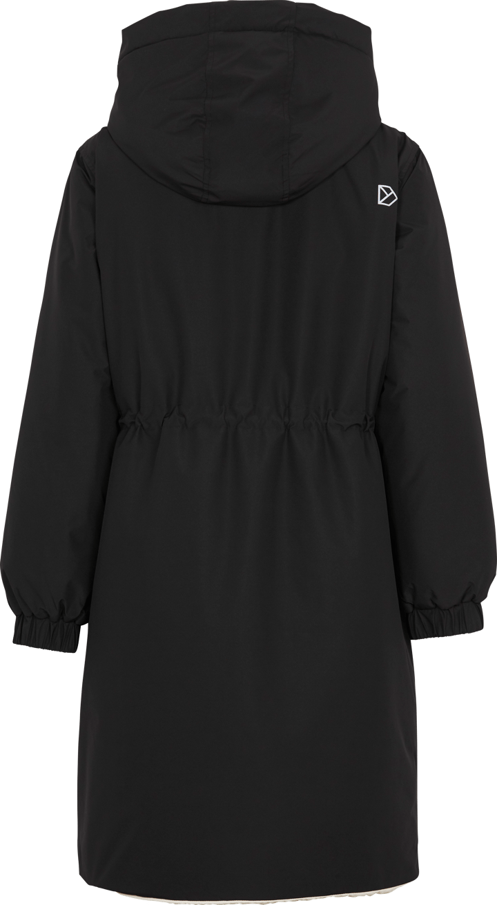 Didriksons Anna Reversible Women's Parka White Foam/Black Didriksons