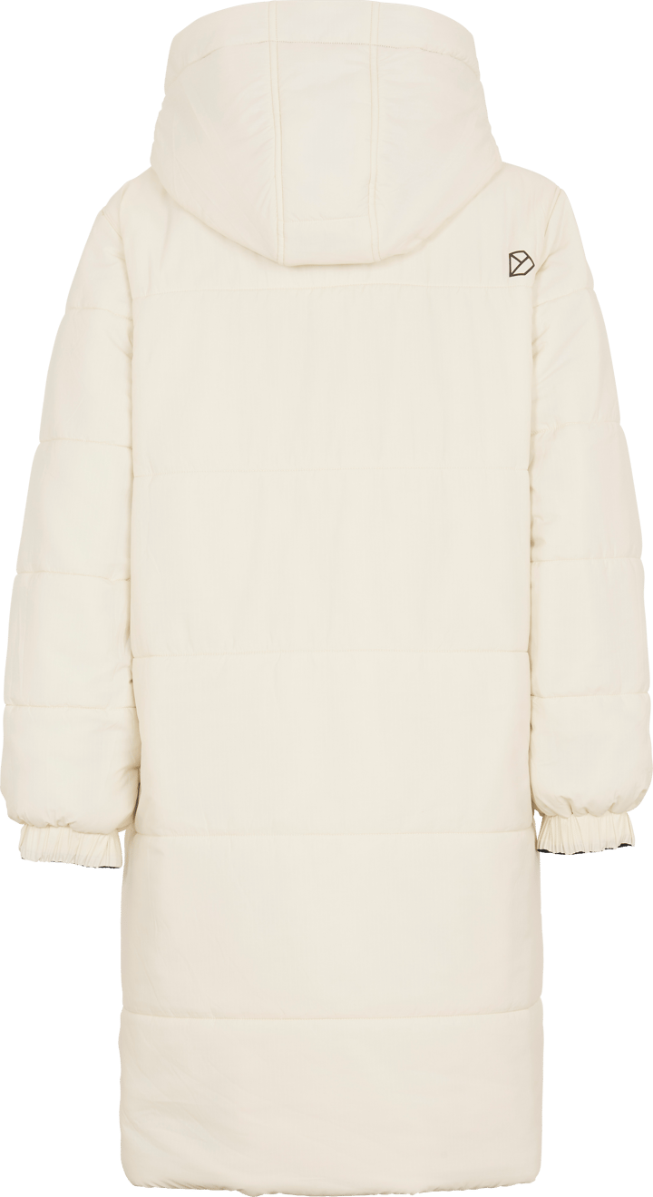 Anna Reversible Women's Parka White Foam/Black Didriksons