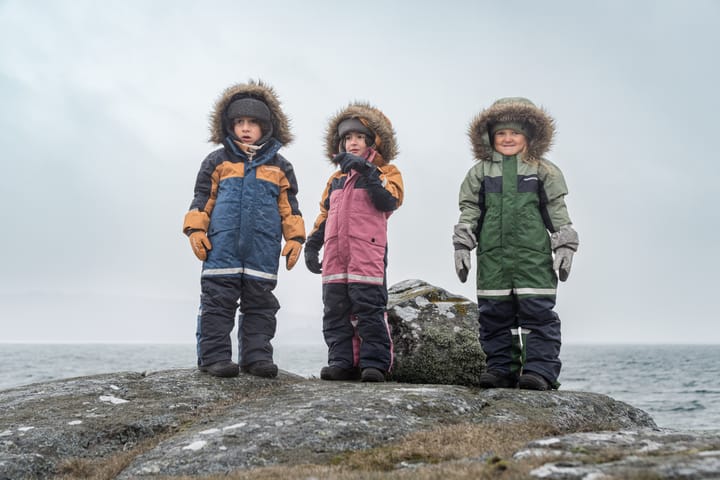 Didriksons Kids' Bjärven Coverall 4 Galaxy Blue Didriksons