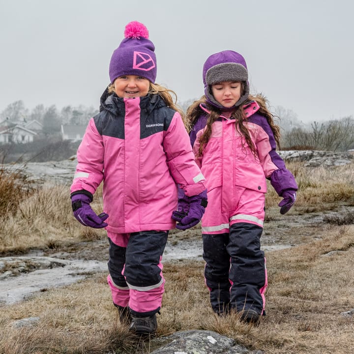 Didriksons Kids' Bjärven Coverall 4 Sweet Pink Didriksons
