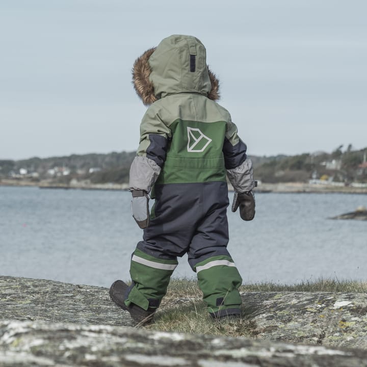 Didriksons Kids' Bjärven Coverall 4 Light Moss Didriksons