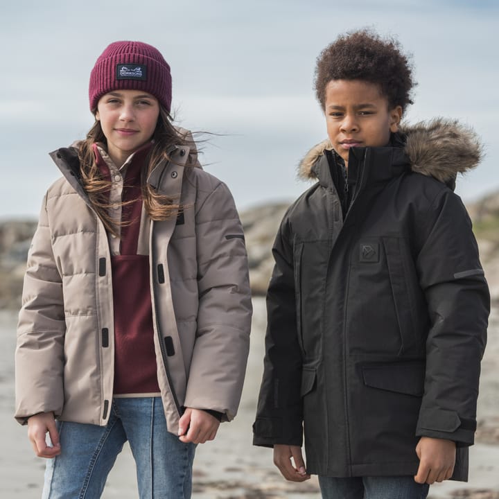 Didriksons Kids' Sylvin Parka Black Didriksons