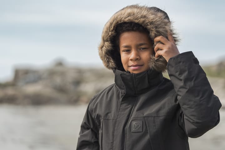 Didriksons Kids' Sylvin Parka Black Didriksons Didriksons Kids' Sylvin Parka Black Didriksons