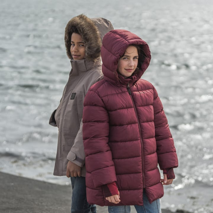 Didriksons Kids' Scoria Parka Anemon Red Didriksons