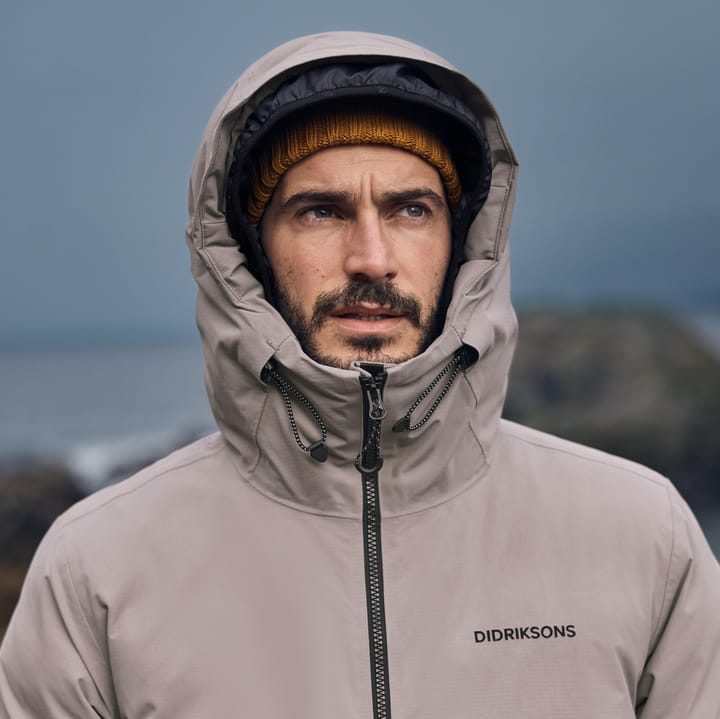 Didriksons Men's Tempest Parka Ash Brown Didriksons