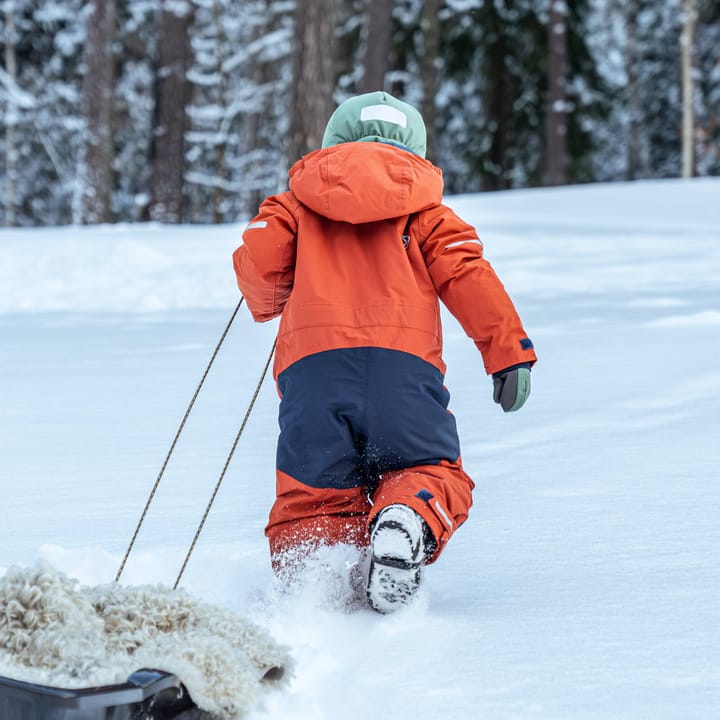 Didriksons Kids' Falken Coverall Rust Didriksons