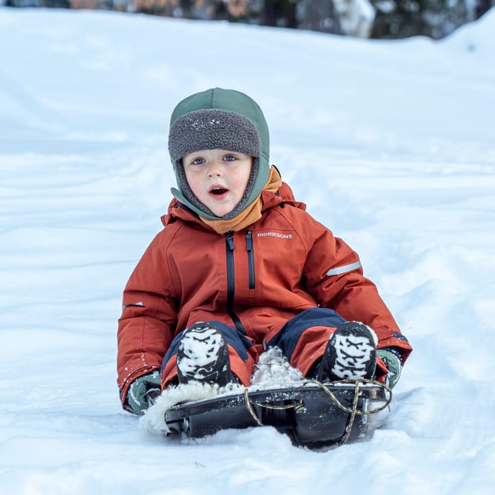 Didriksons Kids' Falken Coverall Rust Didriksons