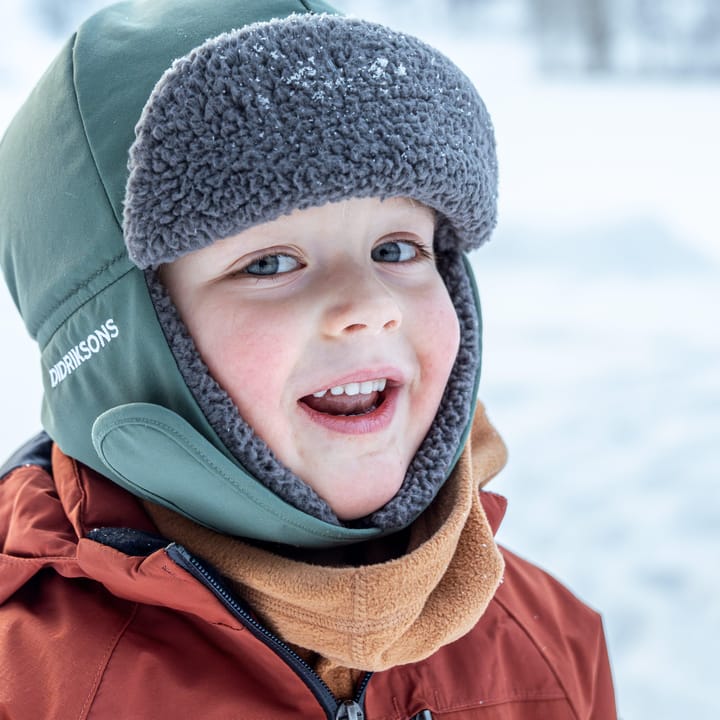 Didriksons Kids' Biggles Cap Dark Moss Didriksons