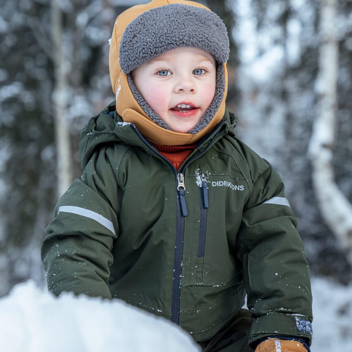 Didriksons Kids' Falken Coverall Deep Green Didriksons