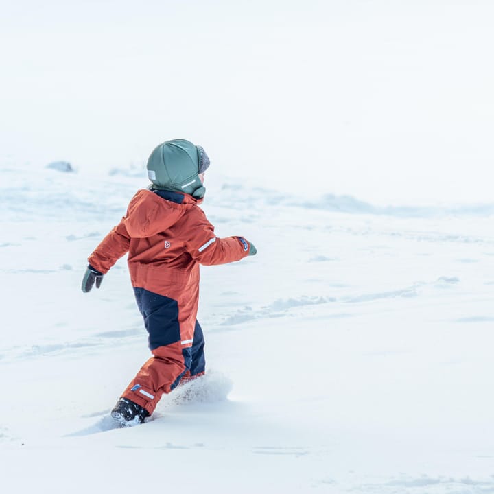 Didriksons Kids' Falken Coverall Rust Didriksons