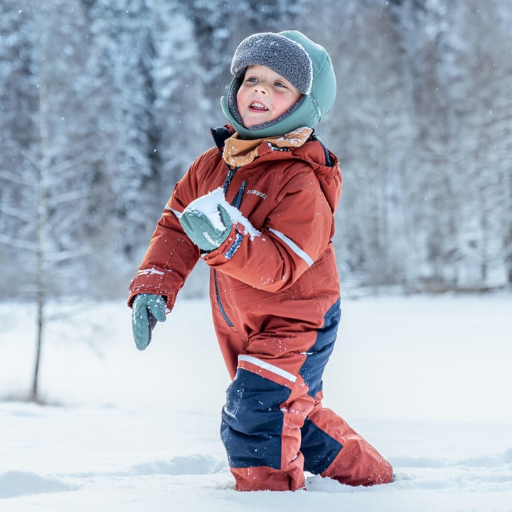 Didriksons Kids' Falken Coverall Rust Didriksons