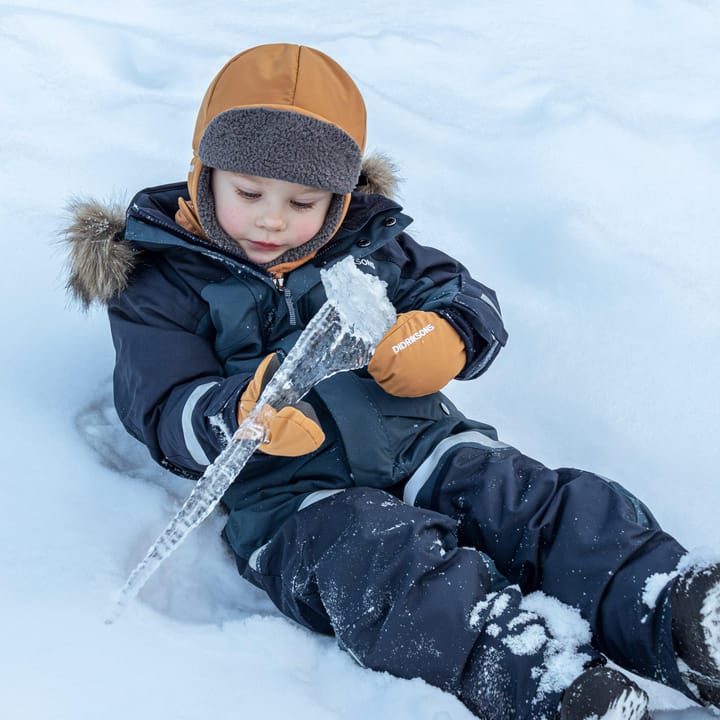 Didriksons Kids' Bjärven Coverall Navy Didriksons