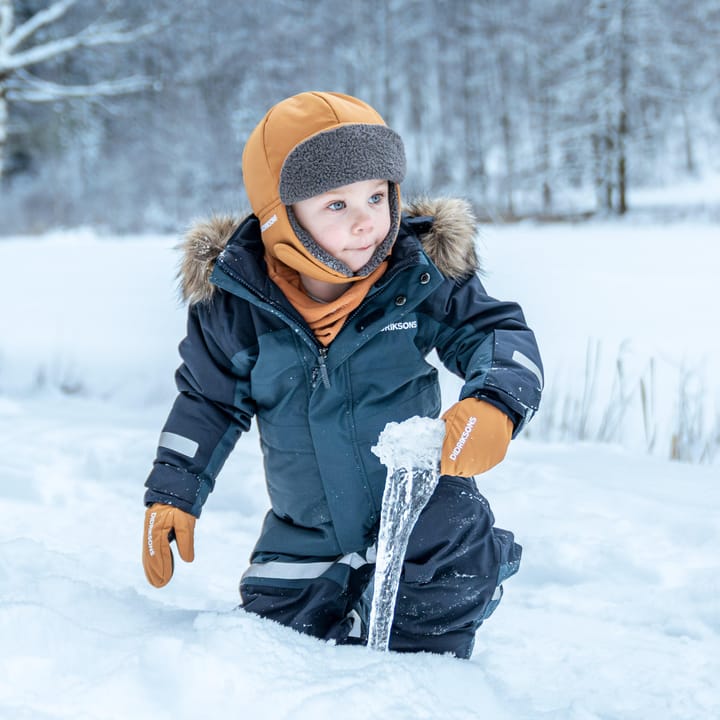 Didriksons Kids' Bjärven Coverall Navy Didriksons