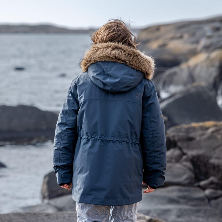 Didriksons Kids' Sylvin Parka Mountain Blue Didriksons