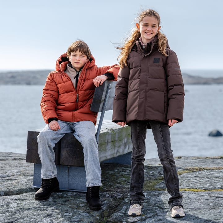 Didriksons Kids' Scoria Jacket Rust Didriksons