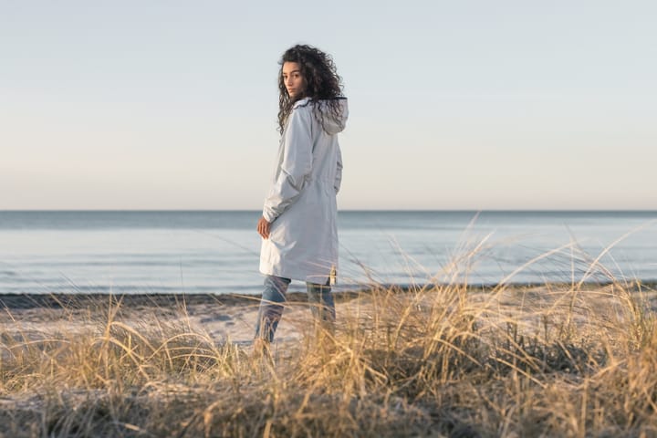 Didriksons Bella Women's Parka Silver White Didriksons