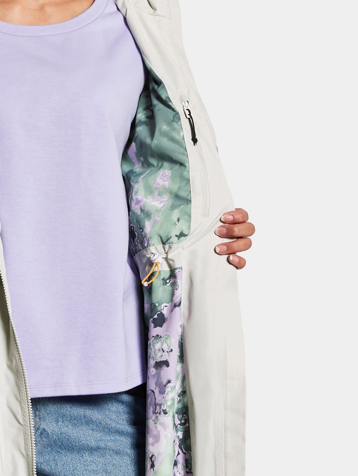 Didriksons Bella Women's Parka Silver White Didriksons