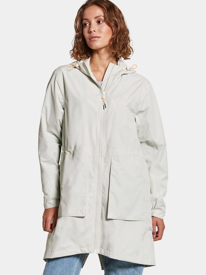Didriksons Bella Women's Parka Silver White Didriksons