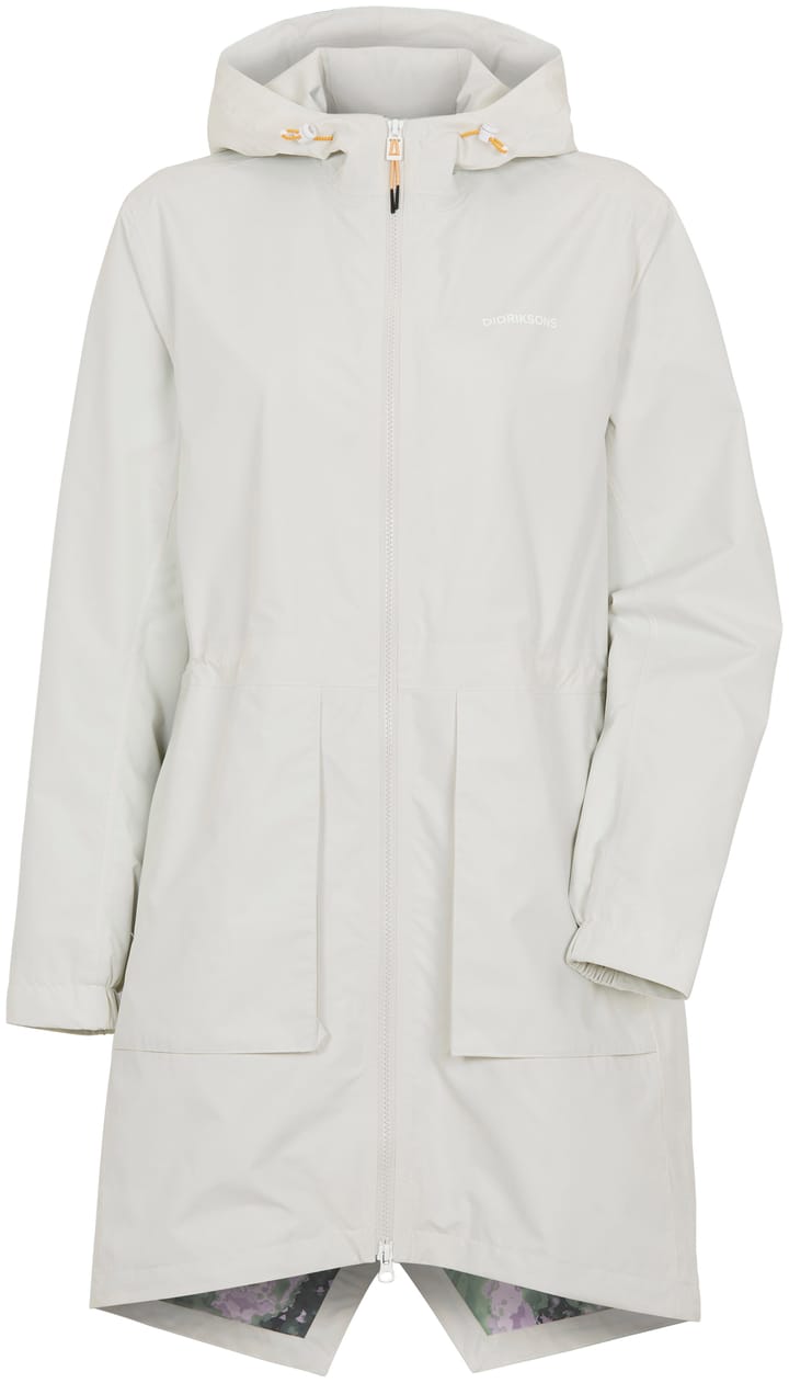 Didriksons Bella Women's Parka Silver White Didriksons
