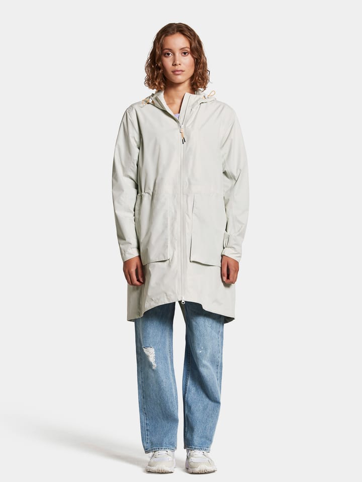 Didriksons Bella Women's Parka Silver White Didriksons