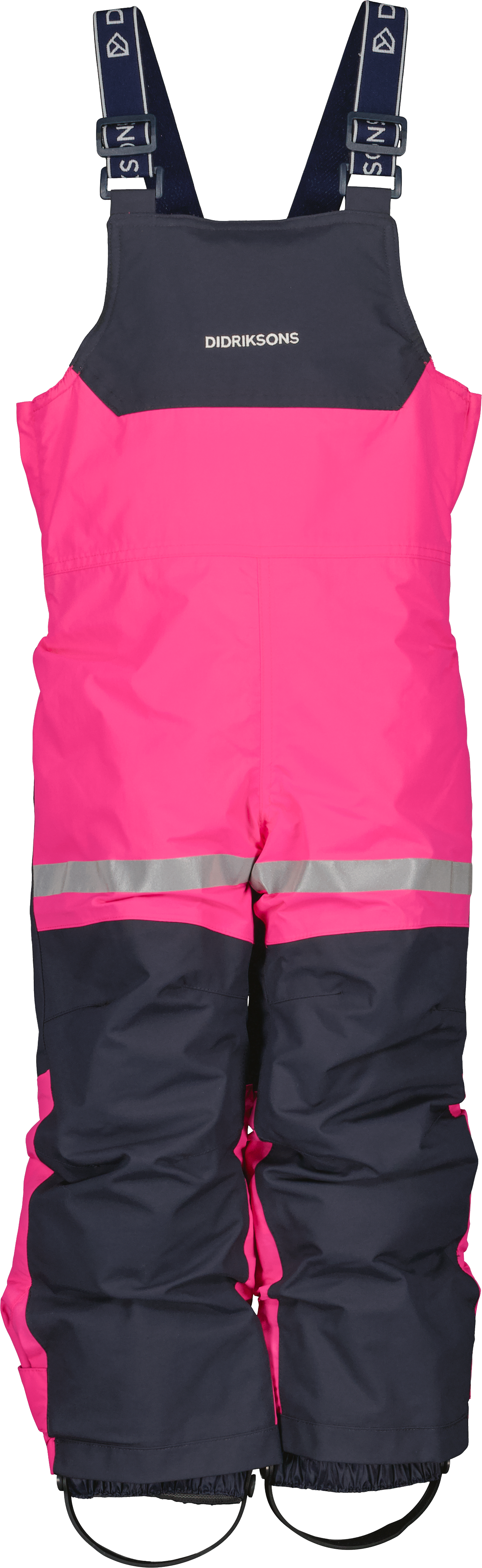 Didriksons Kids' Bjärven Bib Pants True Pink