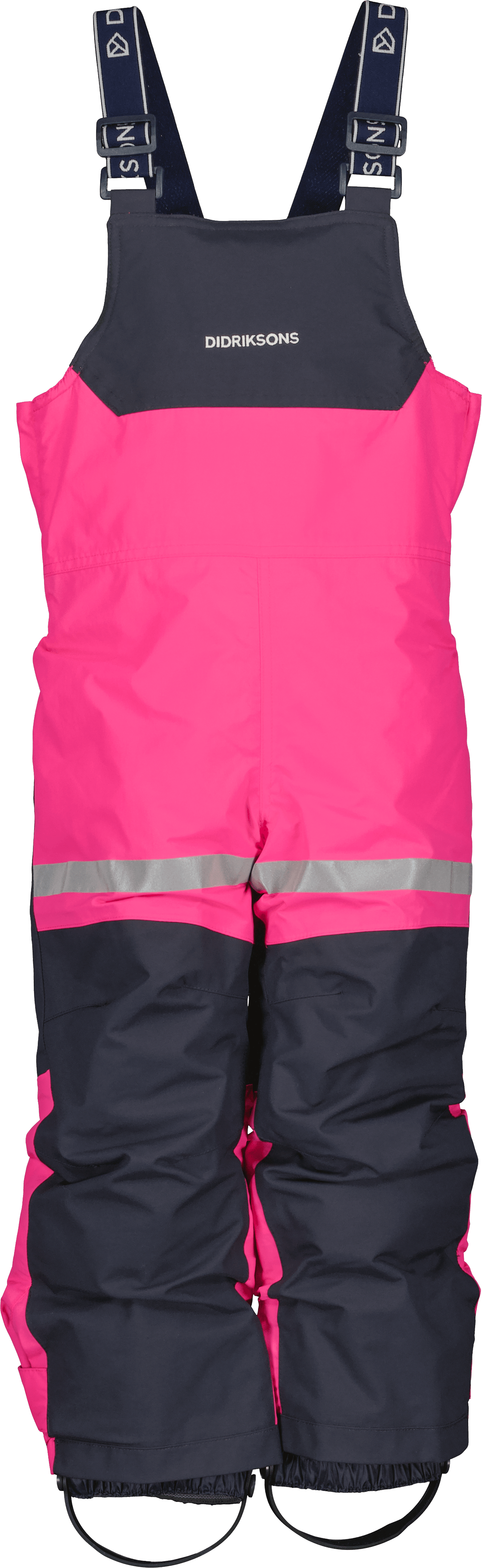 Didriksons Kids' Bjärven Bib Pants True Pink