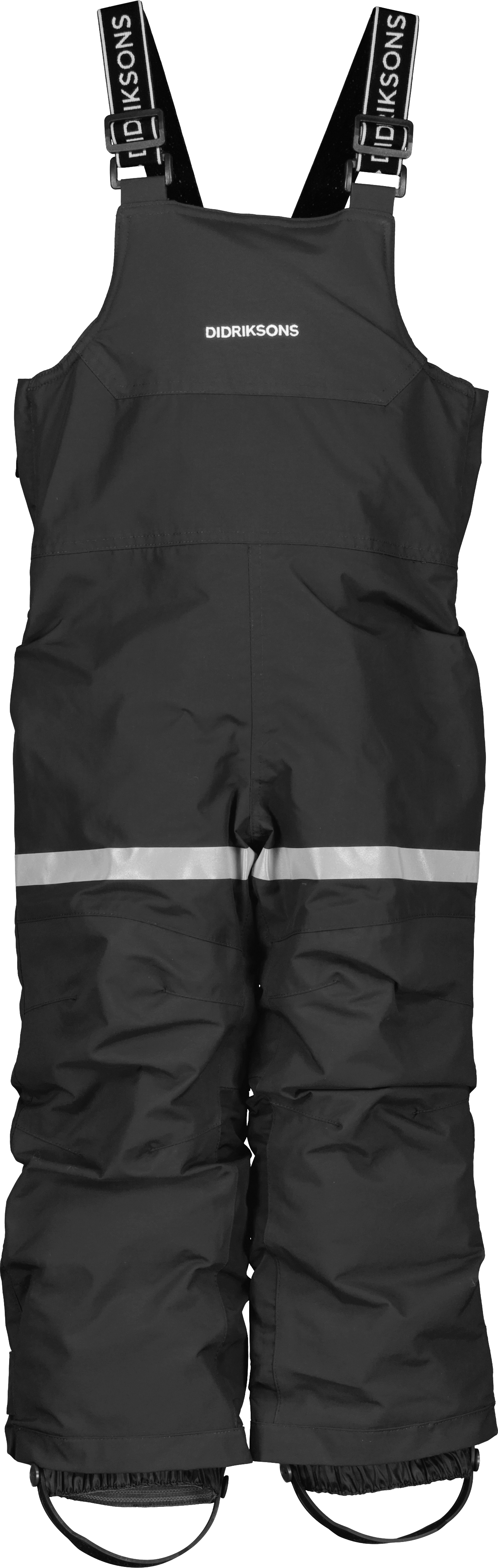 Didriksons Kids' Bjärven Bib Pants Black
