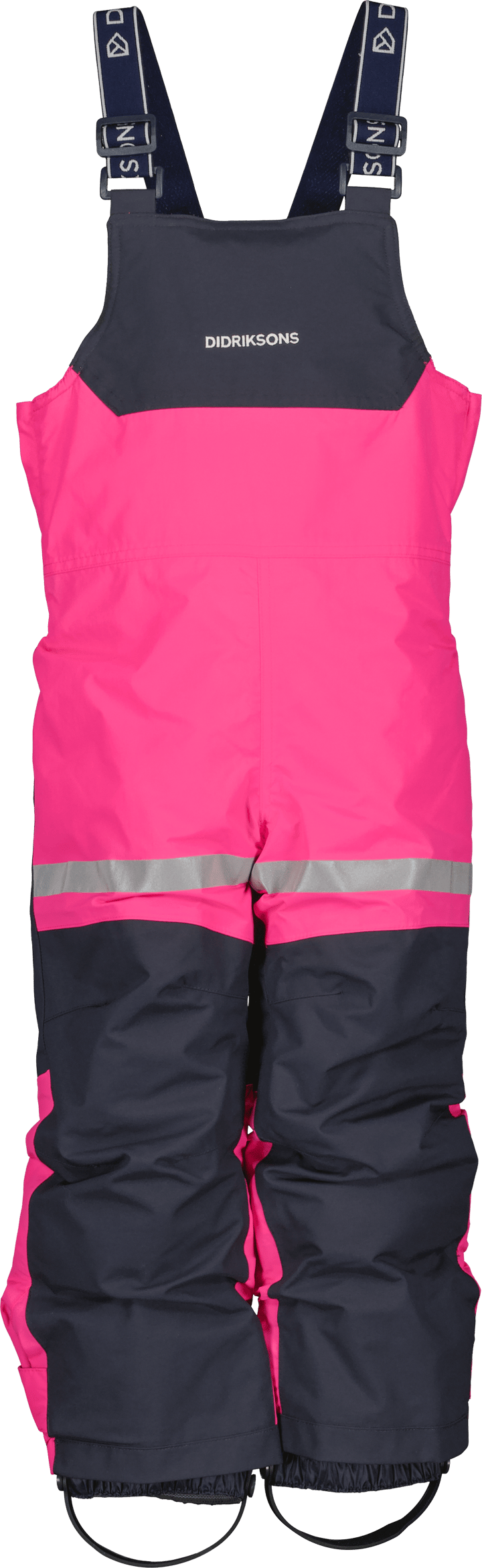 Kids' Bjärven Bib Pants True Pink Didriksons