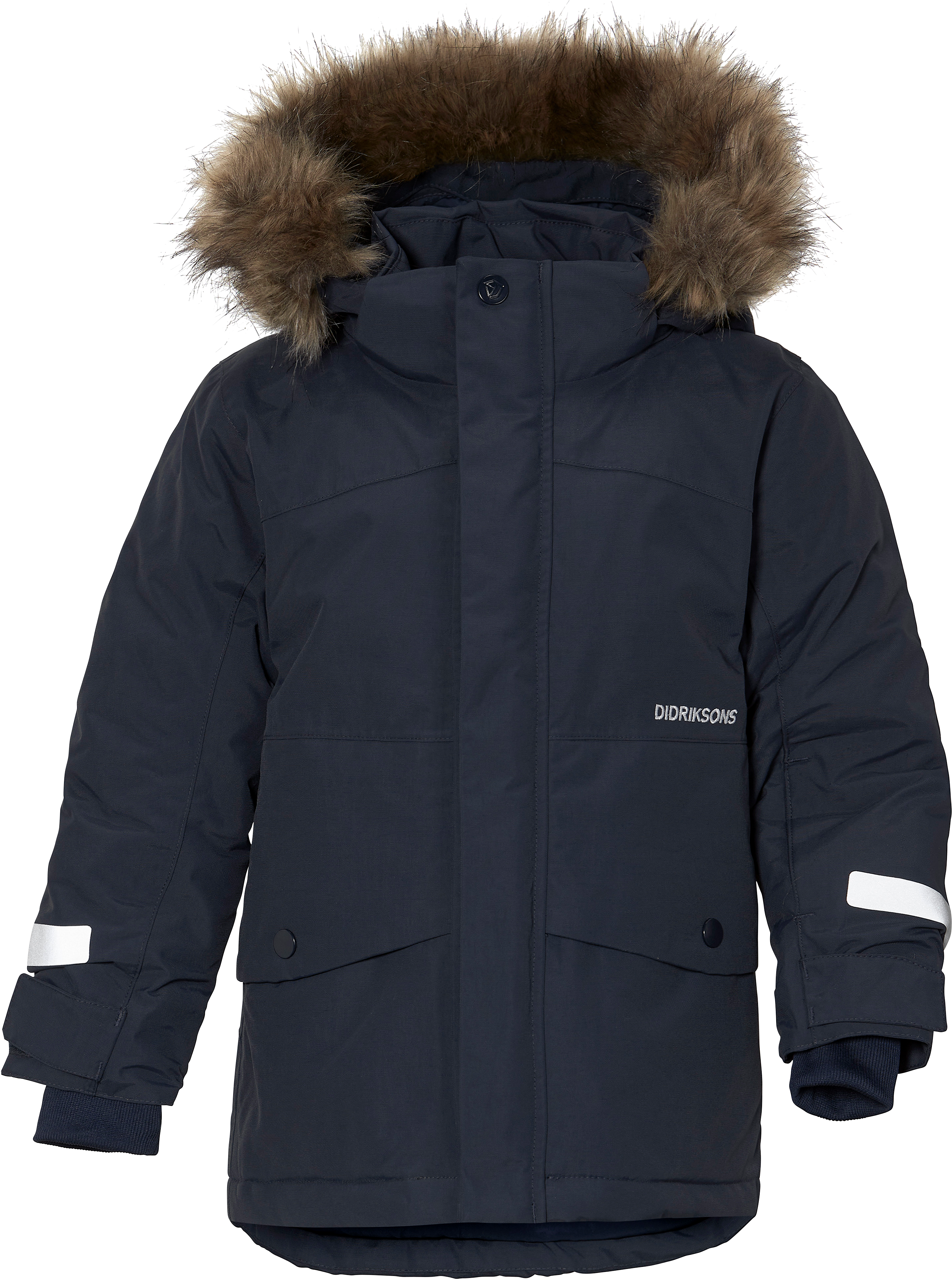 Didriksons Kids’ Bjärven Parka Navy