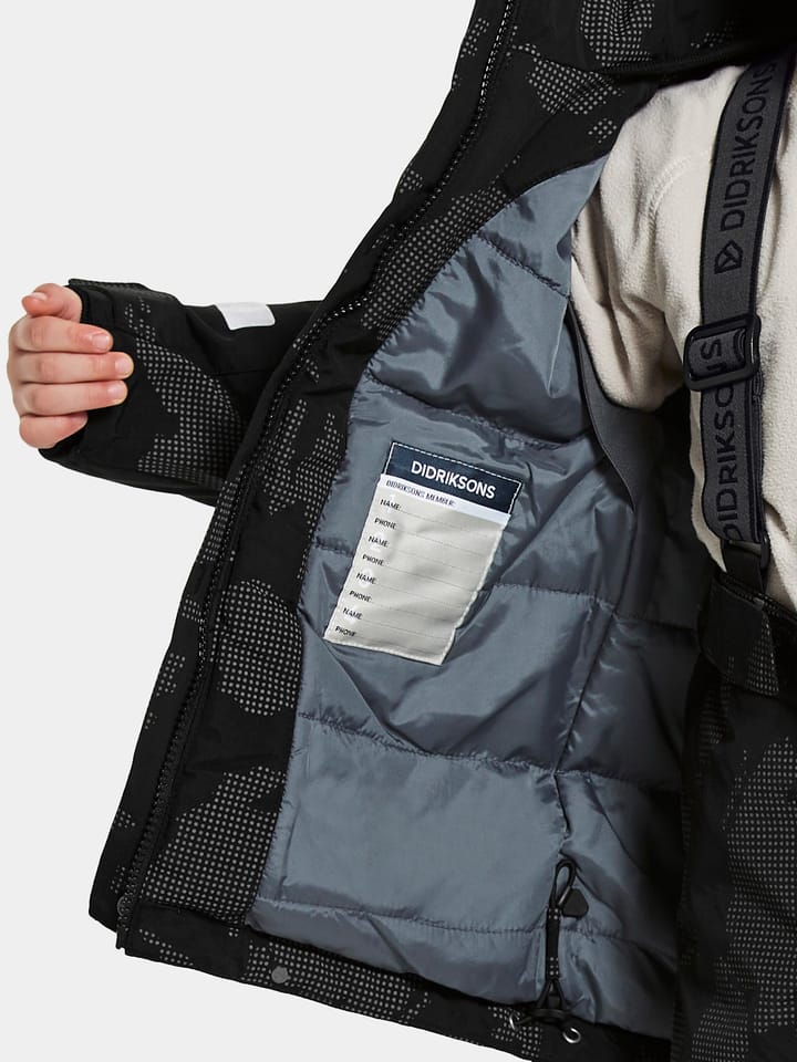 Didriksons Kids' Bjärven Special Edition Parka Island Print Reflex Didriksons