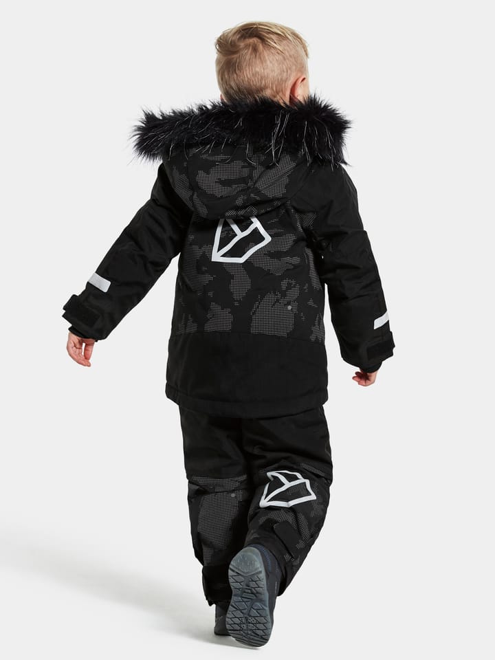 Kids' Bjärven Special Edition Parka Island Print Reflex Didriksons