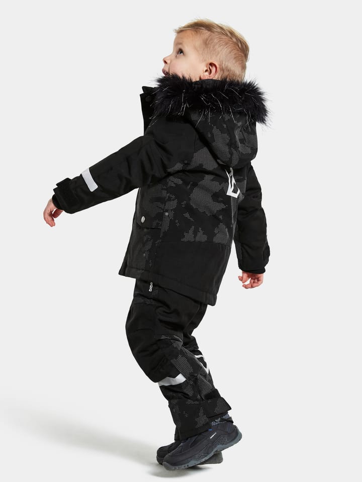 Kids' Bjärven Special Edition Parka Island Print Reflex Didriksons