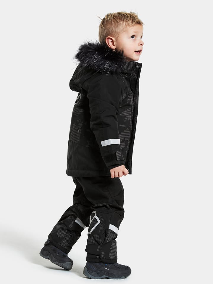 Kids' Bjärven Special Edition Parka Island Print Reflex Didriksons