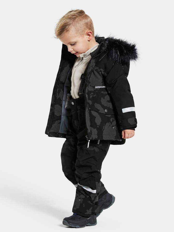Didriksons Kids' Bjärven Special Edition Parka Island Print Reflex Didriksons