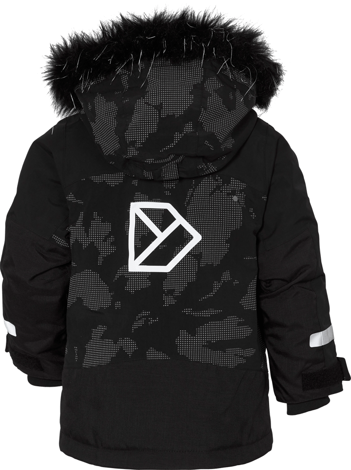 Didriksons Kids' Bjärven Special Edition Parka Island Print Reflex Didriksons