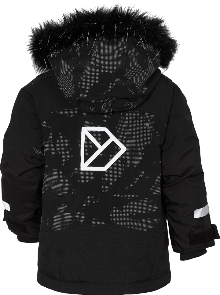 Kids' Bjärven Special Edition Parka Island Print Reflex Didriksons